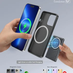 5000mAh Magnetic Power Bank - Thumbnail Image 3