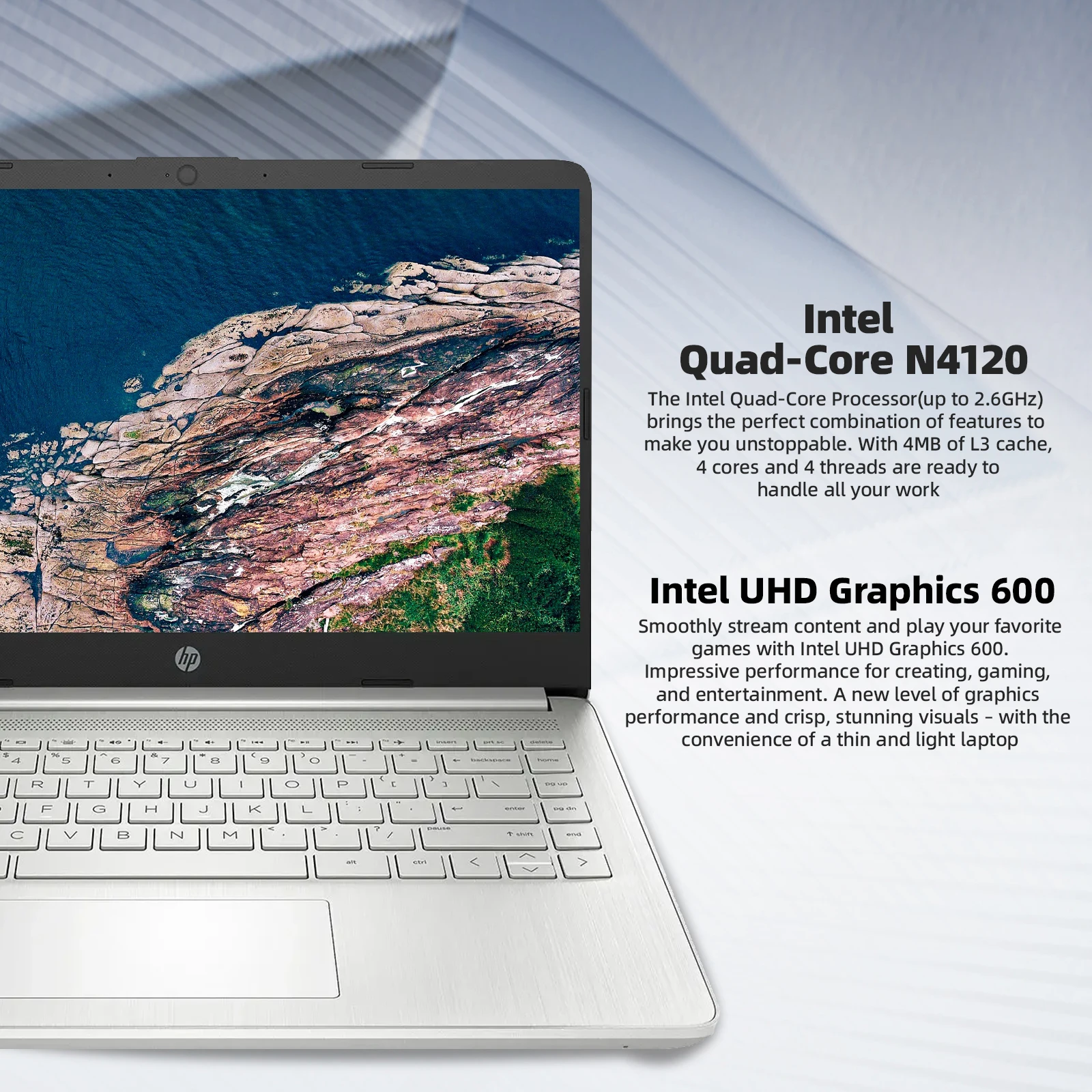 HP 14" Business Laptop,Intel Celeron N4120,4GB RAM, 128GB eMMC,1 Year Office 365,Windows 11 Home - Image 5
