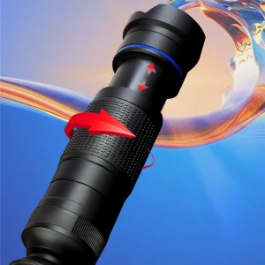 36X Telescope Zoom Lens Monocular Mobile Phone Camera Lenses for iPhone Samsung Smartphones For Camping Hunting Sports - Thumbnail Image 3