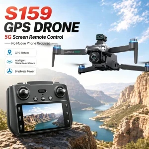 ZNLYRION S159 Brushless GPS Drone with 8K Camera  5G FPV Optical Flow Hover and 20Mins Flight Time - Thumbnail Image 5