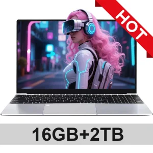 15.6 inch Intel Notebook PC Ultra Slim Laptop Intel Core I3 6100U 16GB RAM 1TB 2TB SSD Office Study Computer PC Windows 11 Pro - Thumbnail Image 7