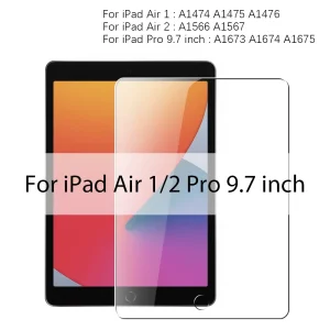 2PCS Screen Protector Case for IPad Pro 13 12.9 11 6th A16 M4 M2 2024 Air 5 4 3 2 1 9 9th 10 10th Gen Mini 6 10.9 10.2 9.7 Cover - Thumbnail Image 3