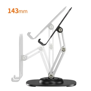 360° Rotation Portable Tablet Holder For Phone iPad iPhone 17 Xiaomi Folding Lazy Desktop Live Mobile Phone Stand Mount Bracket - Thumbnail Image 6