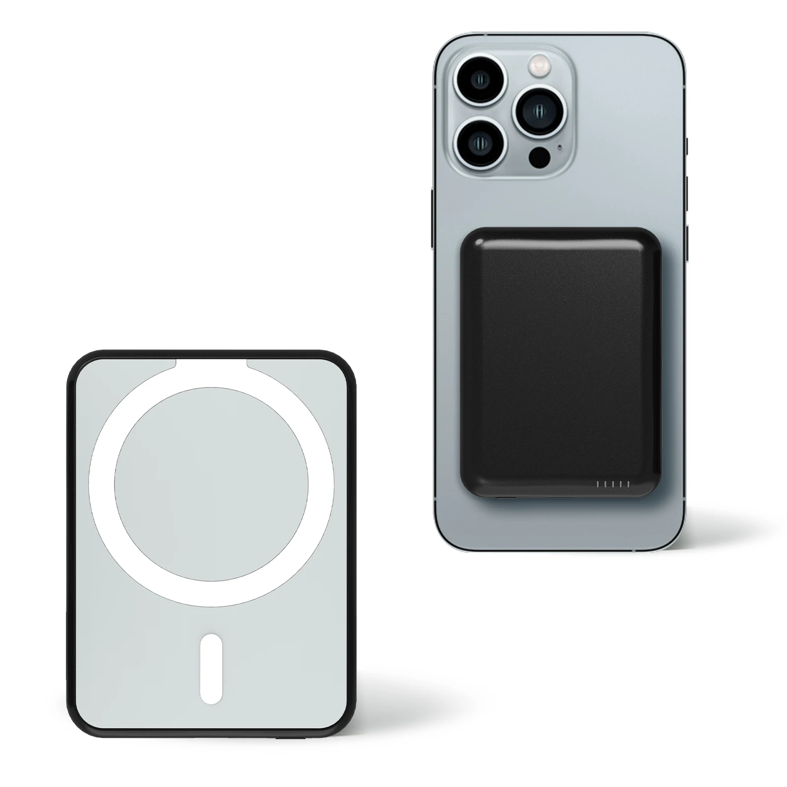 Magnetic Power Bank Portable 5000mAh Wireless Charger 20W With USB-C Cable For IPhone 16/15/14/13/12 Pro/Pro Max/Plus/Mini - Image 1
