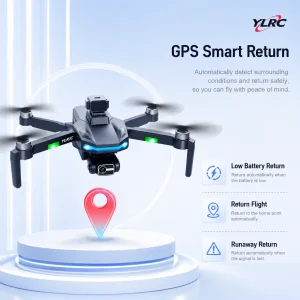 ZNLYRION S135 EIS PRO Drone with GPS Auto Return 8K HD Camera 360° Obstacle Avoidance, 5G WIFI FPV Brushless Motor - Thumbnail Image 4