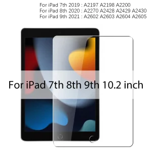 2PCS Screen Protector Case for IPad Pro 13 12.9 11 6th A16 M4 M2 2024 Air 5 4 3 2 1 9 9th 10 10th Gen Mini 6 10.9 10.2 9.7 Cover - Thumbnail Image 6