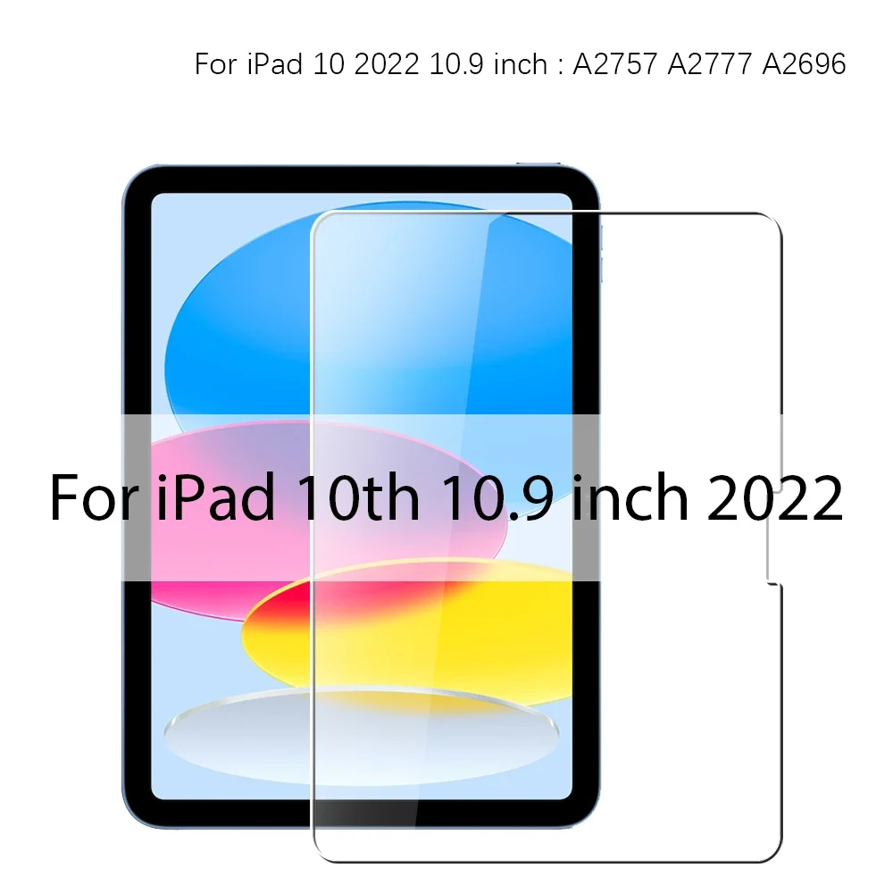 2PCS Screen Protector Case for IPad Pro 13 12.9 11 6th A16 M4 M2 2024 Air 5 4 3 2 1 9 9th 10 10th Gen Mini 6 10.9 10.2 9.7 Cover - Image 4