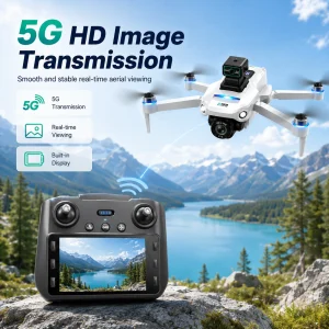 ZNLYRION S159 Brushless GPS Drone with 8K Camera  5G FPV Optical Flow Hover and 20Mins Flight Time - Thumbnail Image 4