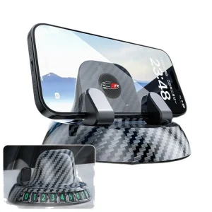 phone holder, in-car fixed navigation phone mount, or temporary license plate holder - Thumbnail Image 3