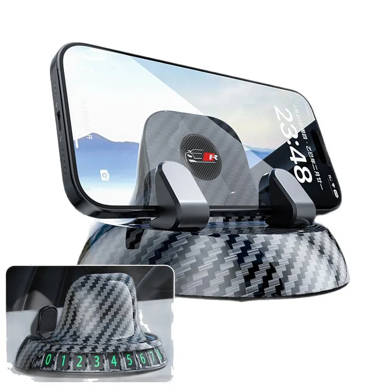 phone holder, in-car fixed navigation phone mount, or temporary license plate holder - Image 3