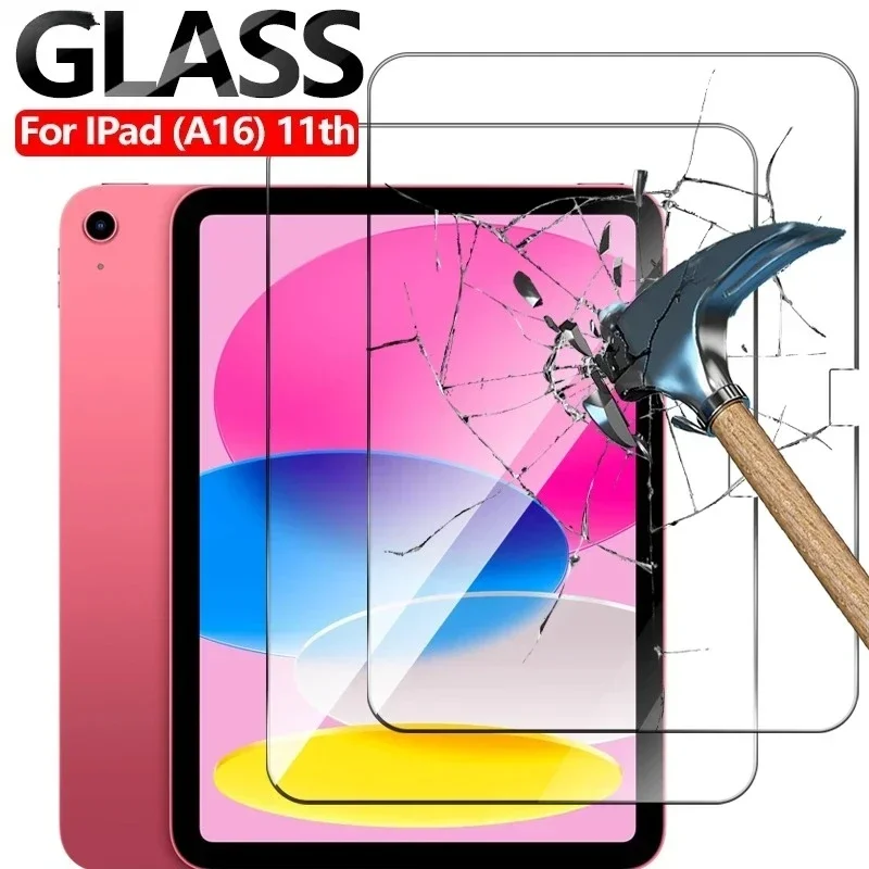 2PCS Screen Protector Case for IPad Pro 13 12.9 11 6th A16 M4 M2 2024 Air 5 4 3 2 1 9 9th 10 10th Gen Mini 6 10.9 10.2 9.7 Cover - Image 1