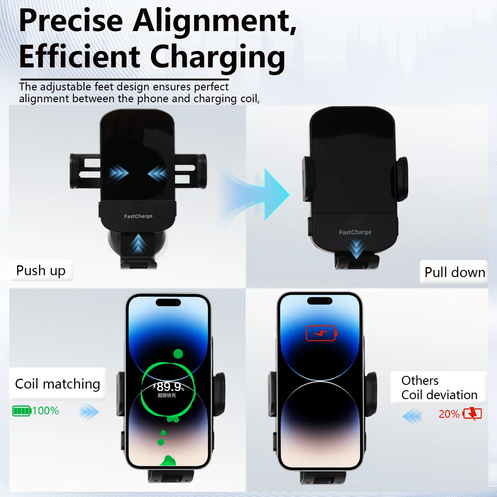 15W Qi Wireless Chargers Car Phone Holder Magnetic Automatic Vent Phone Mount Fast Charg for IPhone 14/13/12/11/X Samsung Galaxy - Image 6