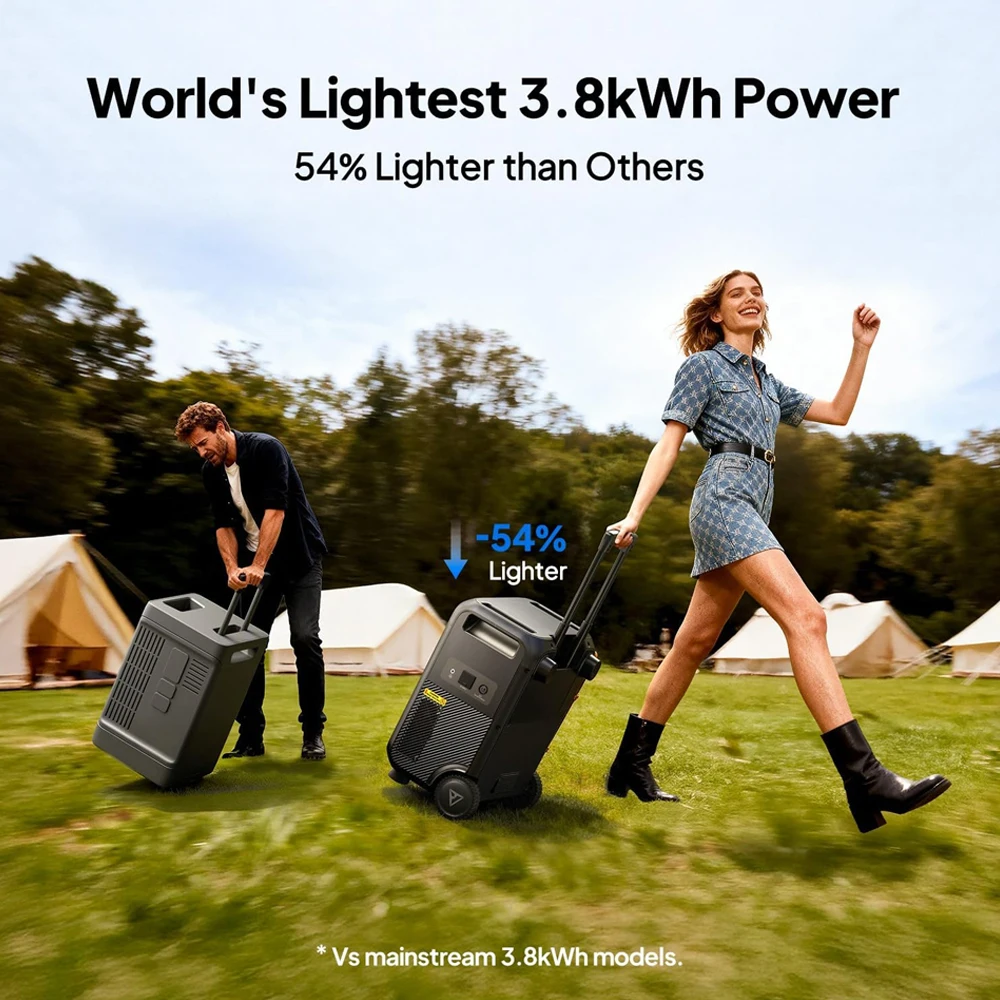 BLUETTI Elite 400 3840Wh Solar Generator with 200W/350W Solar Panels Kit High Capacity Portable Power Station for Home Backup - Image 6