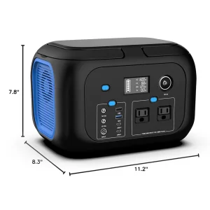 600W/300W/200W/120W Portable Power Station,110V AC Outlets Solar Generator Storage Energy Power Bank For Camping Travel RV Home - Thumbnail Image 7