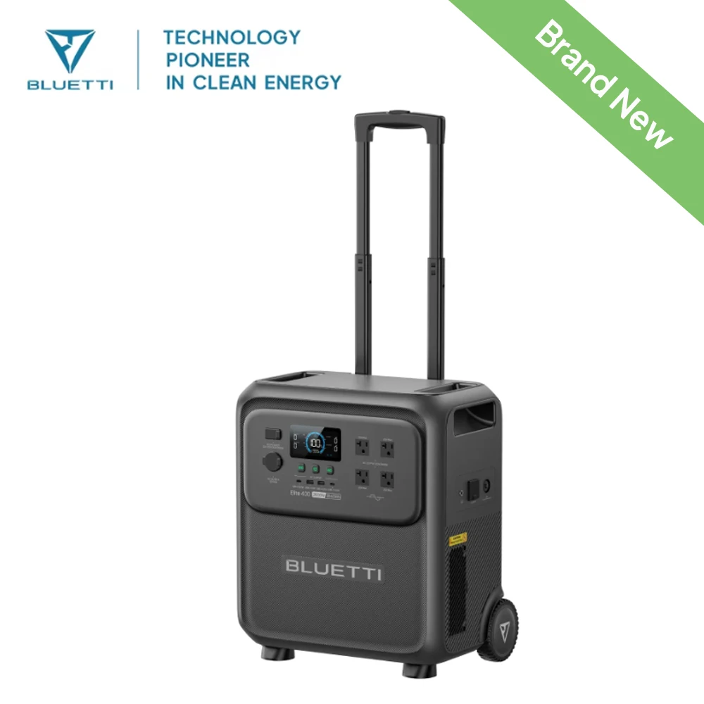 BLUETTI Elite 400 3840Wh Solar Generator with 200W/350W Solar Panels Kit High Capacity Portable Power Station for Home Backup - Image 4