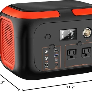 600W/300W/200W/120W Portable Power Station,110V AC Outlets Solar Generator Storage Energy Power Bank For Camping Travel RV Home - Thumbnail Image 9