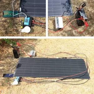 Boguang 120W Photovoltaic Solar Panel Monocrystalline Cell 120W Lightweight Flexible Solar Panels Module 18V for 12V Charger - Thumbnail Image 5
