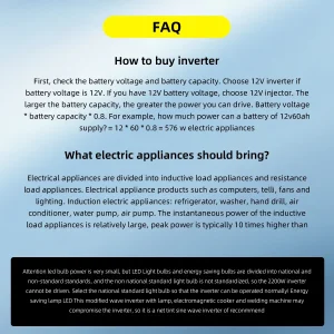 LCD 4KW 6KW 8KW Pure Sine Wave Inverter DC12V to AC110V Voltage Converter Solar Panel Inverter For Power Generation - Thumbnail Image 8