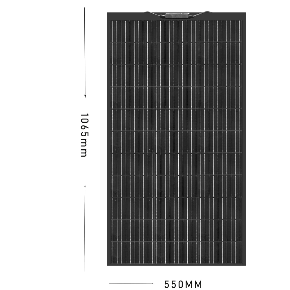 Boguang 120W Photovoltaic Solar Panel Monocrystalline Cell 120W Lightweight Flexible Solar Panels Module 18V for 12V Charger - Image 2