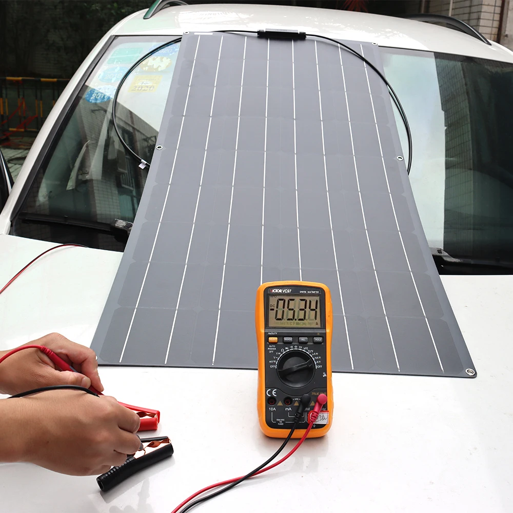 Boguang 120W Photovoltaic Solar Panel Monocrystalline Cell 120W Lightweight Flexible Solar Panels Module 18V for 12V Charger - Image 4